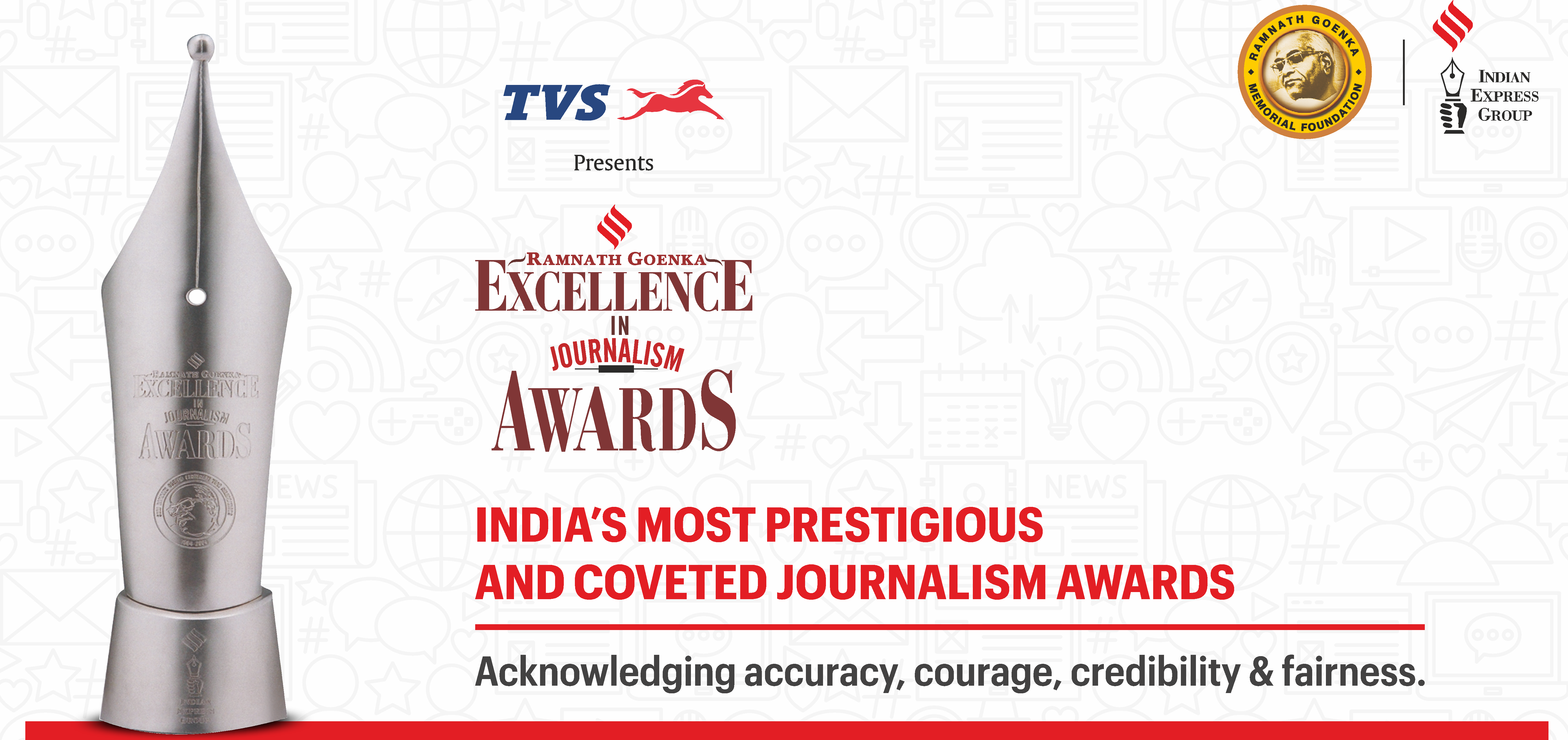 Ramnath Goenka Awards, Journalism Awards, Journalism Awards for